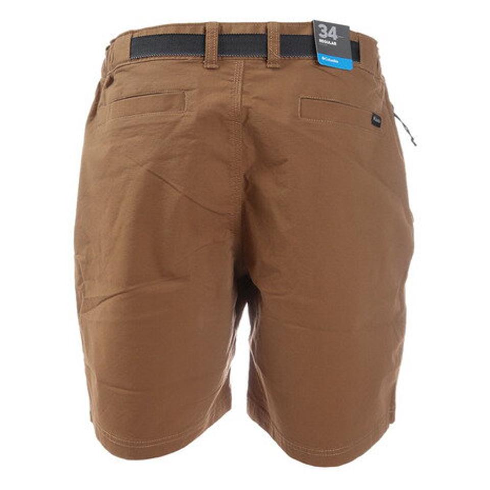コロンビア（Columbia）（メンズ）Wallowa Belted Short ワロワベルテッドショーツ ショートパンツ AE9731 257 ベージュ アウトドア キャンプ フェス