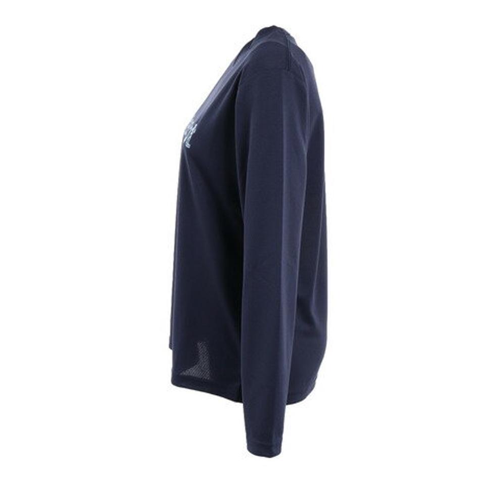 【5/15限定 エントリー＆3点以上ご購入でP最大10倍】マーモット（Marmot） フラワーズロゴ ロイヤルネイビー TOWTJB92XB RNV 長袖ティーシャツ ロンT トップス カジュアル アウトドア スポーツ ハイキング 登山 （レディース）