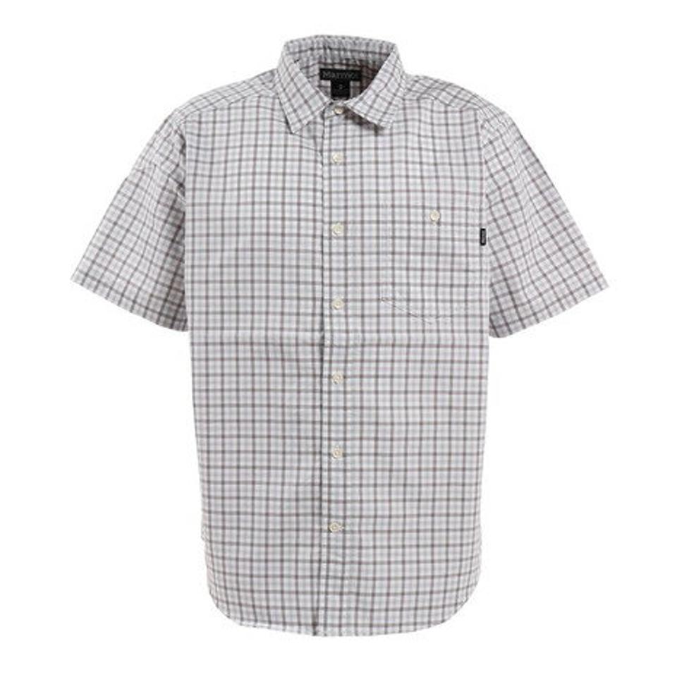 マーモット（Marmot）（メンズ）半袖シャツ Gingham Check TOMTJA84XB