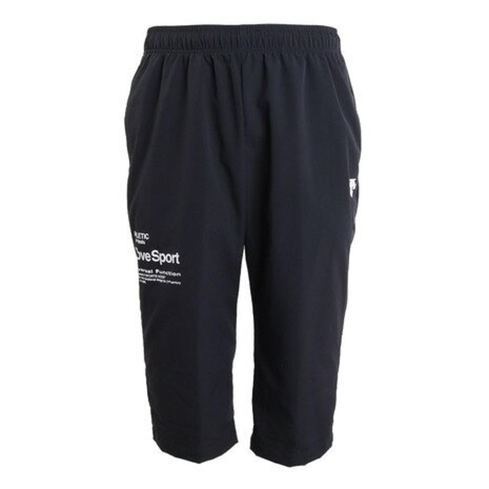 デサント(DESCENTE)(メンズ)ドライ 速乾 ドライプラス クロップドパンツ DX-C1714XB BK