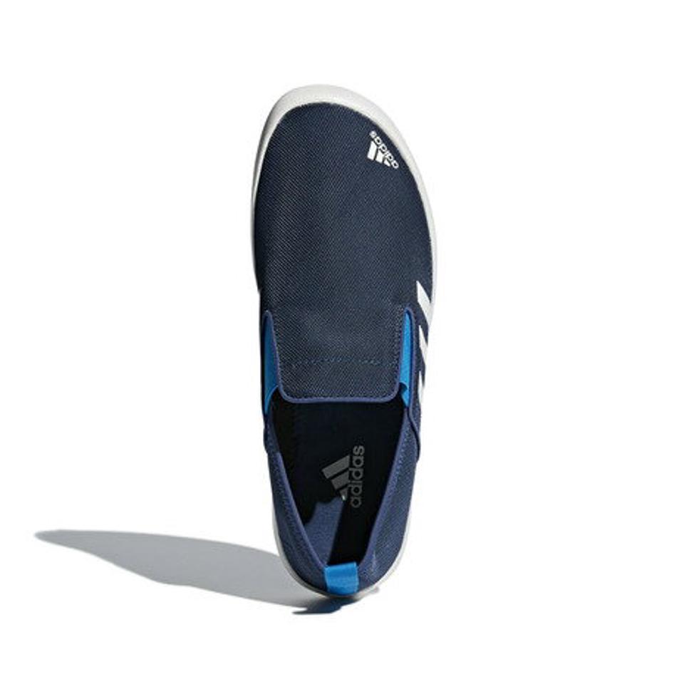 アディダス（adidas）（メンズ） スリッポン B SLIP-ON DLX ブルーホワイト ブラックホワイト AQ5201 FU9246 ウォーターシューズ アウトドア