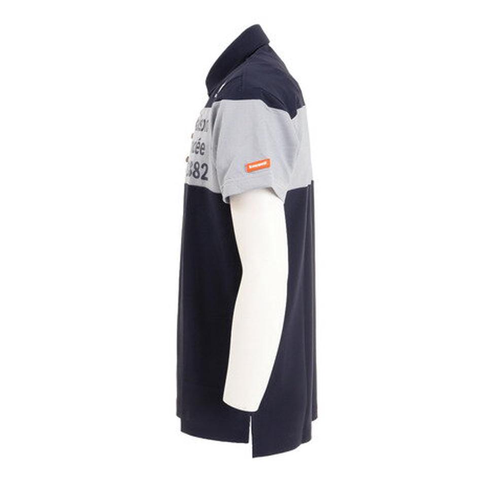 ルコック スポルティフ（Lecoq Sportif） ゴルフウェア ゴルファーズアドレスカッティングクーリスト半袖ポロシャツ QGMTJA06 （メンズ）