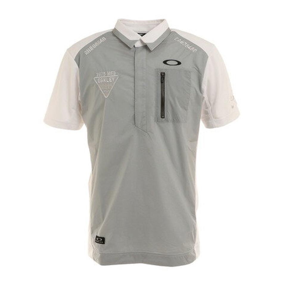 オークリー（OAKLEY）（メンズ） ゴルフウェア 吸汗速乾 ひんやり MIL HYBRID 半袖ポロシャツ FOA404043