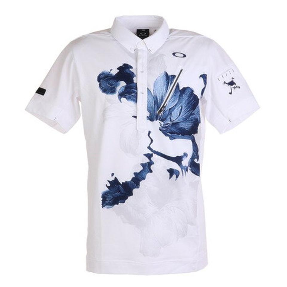 オークリー（OAKLEY） ゴルフウェア SKULL COVERT BLOOM シャツ FOA403516-100 （メンズ）