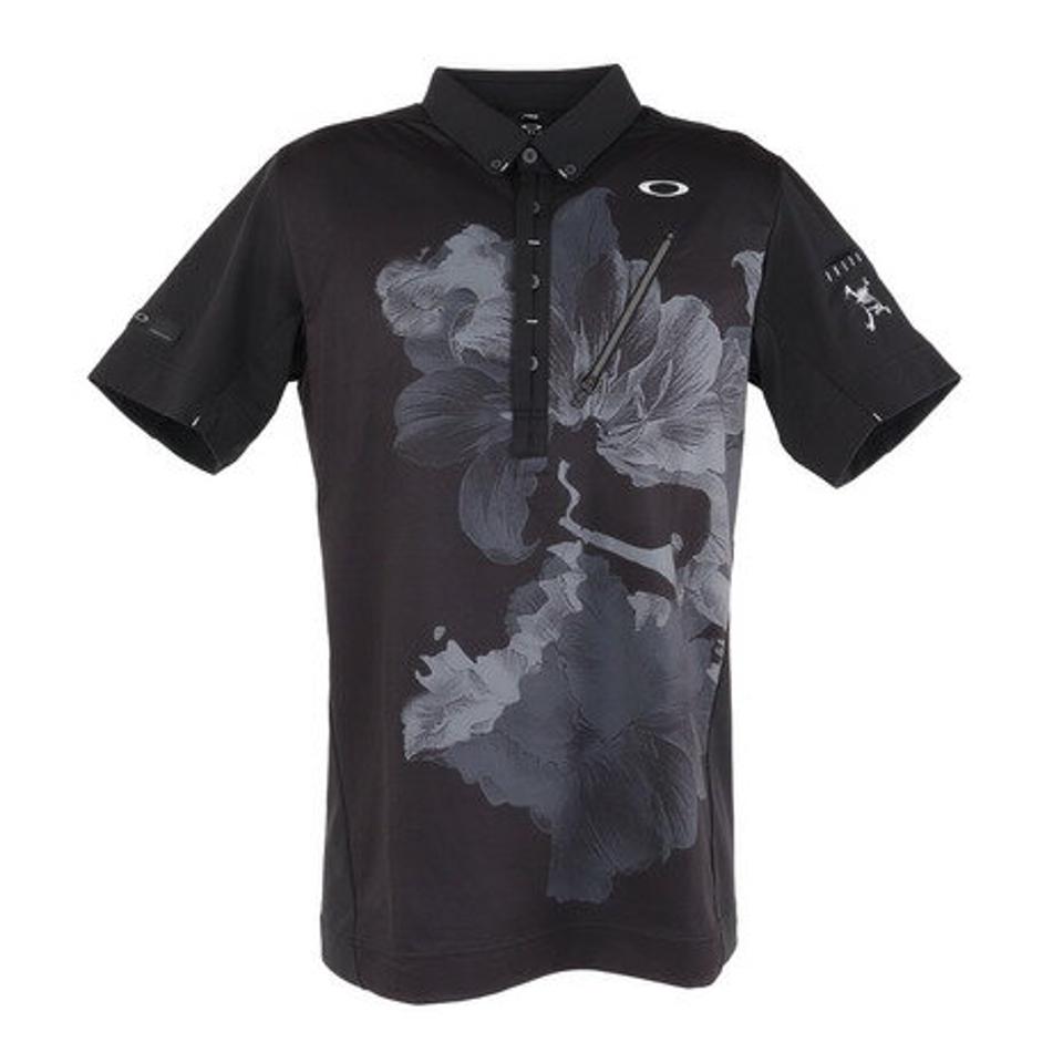 オークリー（OAKLEY） ゴルフウェア 吸汗速乾 UVカット SKULL COV BLOM 半袖ポロシャツ FOA403516 （メンズ）