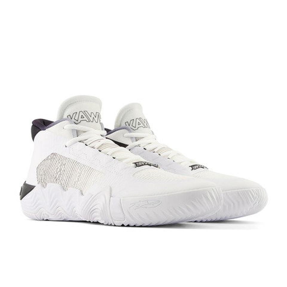 ニューバランス（new balance） バスケットシューズ バッシュ KAWHI 2 LH2 BBKLSLH2 D 白 カワイ・レナード （メンズ）