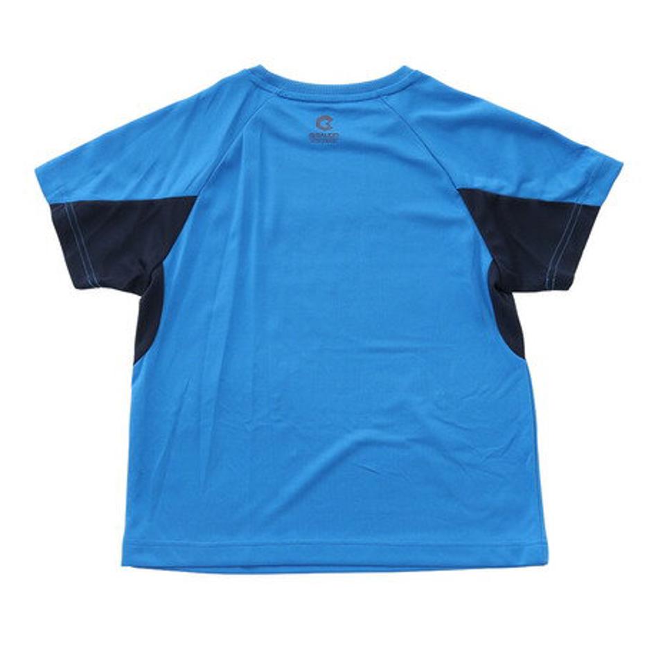 ジローム(GIRAUDM)(キッズ)ドライ 吸汗速乾 UVカット ジュニア Tスーツ 865GM1CD6723 BLU Tシャツ&ハーフパンツセット