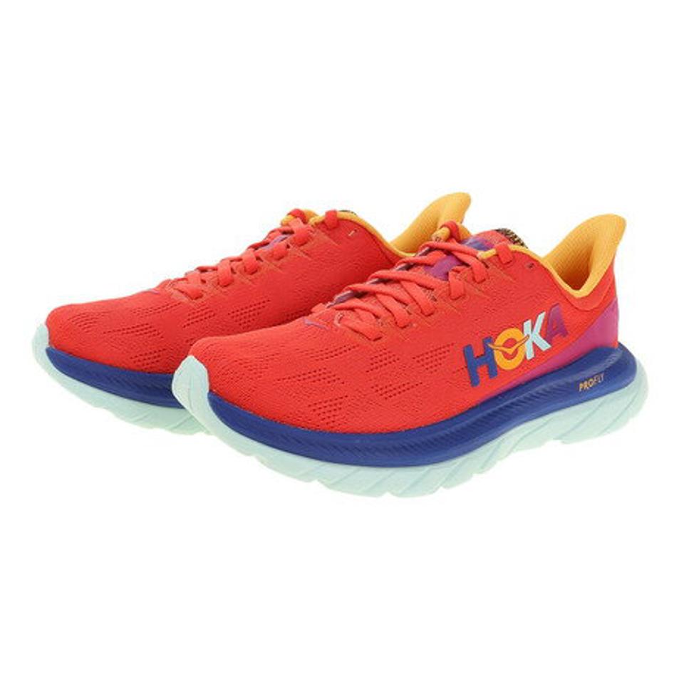 【ランニング対象品購入&エントリーでP10倍！8/19 20:00〜8/28 23:59】ホカ（HOKA） ランニングシューズ ジョギングシューズ マッハ4 MACH 4 1113529-FBLN （レディース）