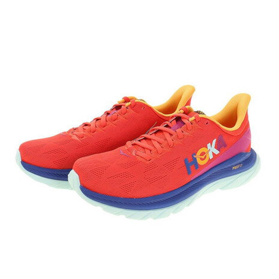 【ランニング対象品購入&エントリーでP10倍！8/19 20:00〜8/28 23:59】ホカ（HOKA） ランニングシューズ ジョギングシューズ マッハ4 MACH 4 1113528-FBLN （メンズ）