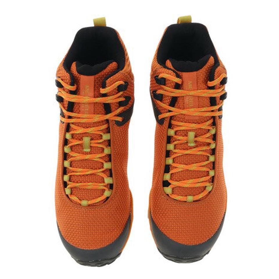 メレル（MERRELL）（メンズ）トレッキングシューズ ハイカット 登山靴 カメレオン 8 ストーム ミッド ゴアテックス 034095 FLAME 防水