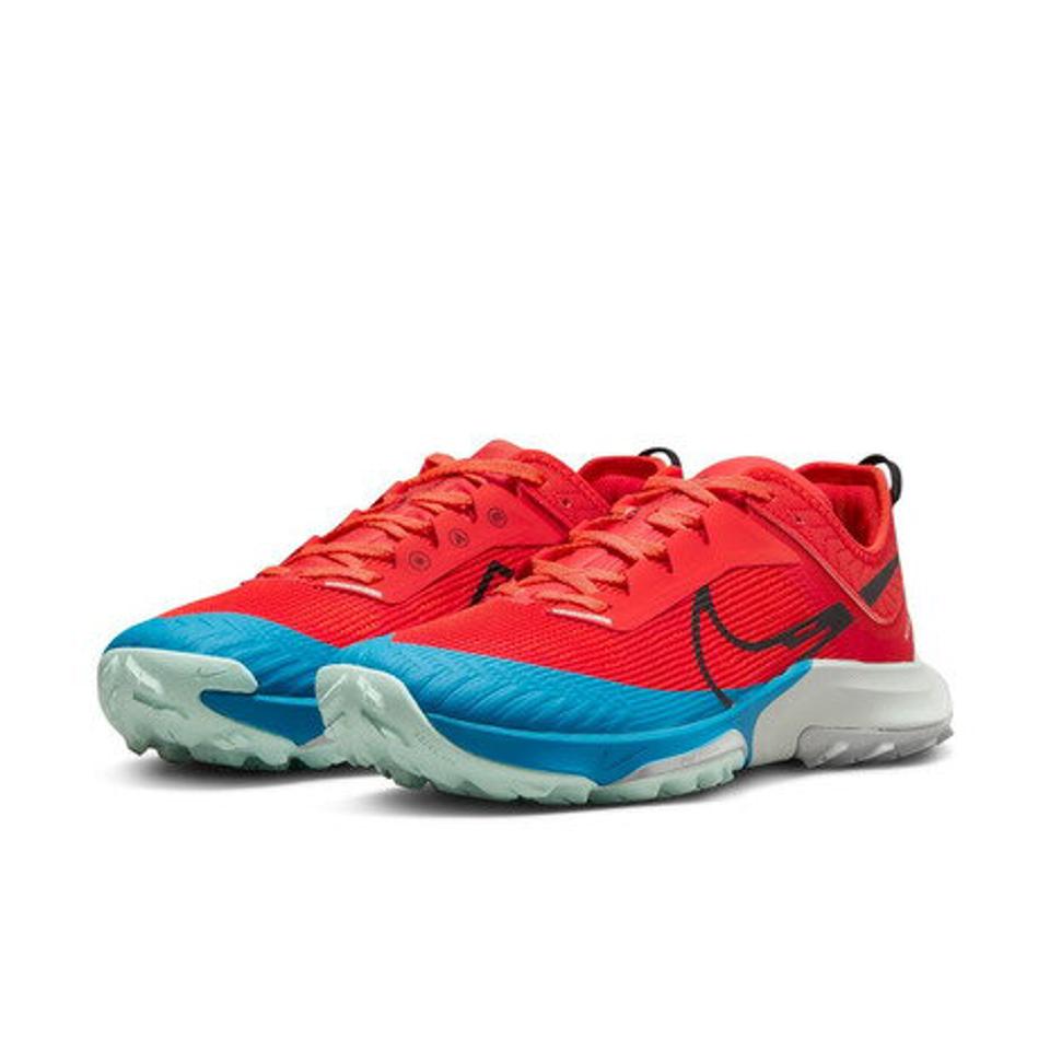 ナイキ（NIKE）（メンズ）エア ズーム テラ カイガー 8 レッド ブルー DH0649-600 ランニングシューズ 運動靴 スポーツ スニーカー ジョギング トレーニング