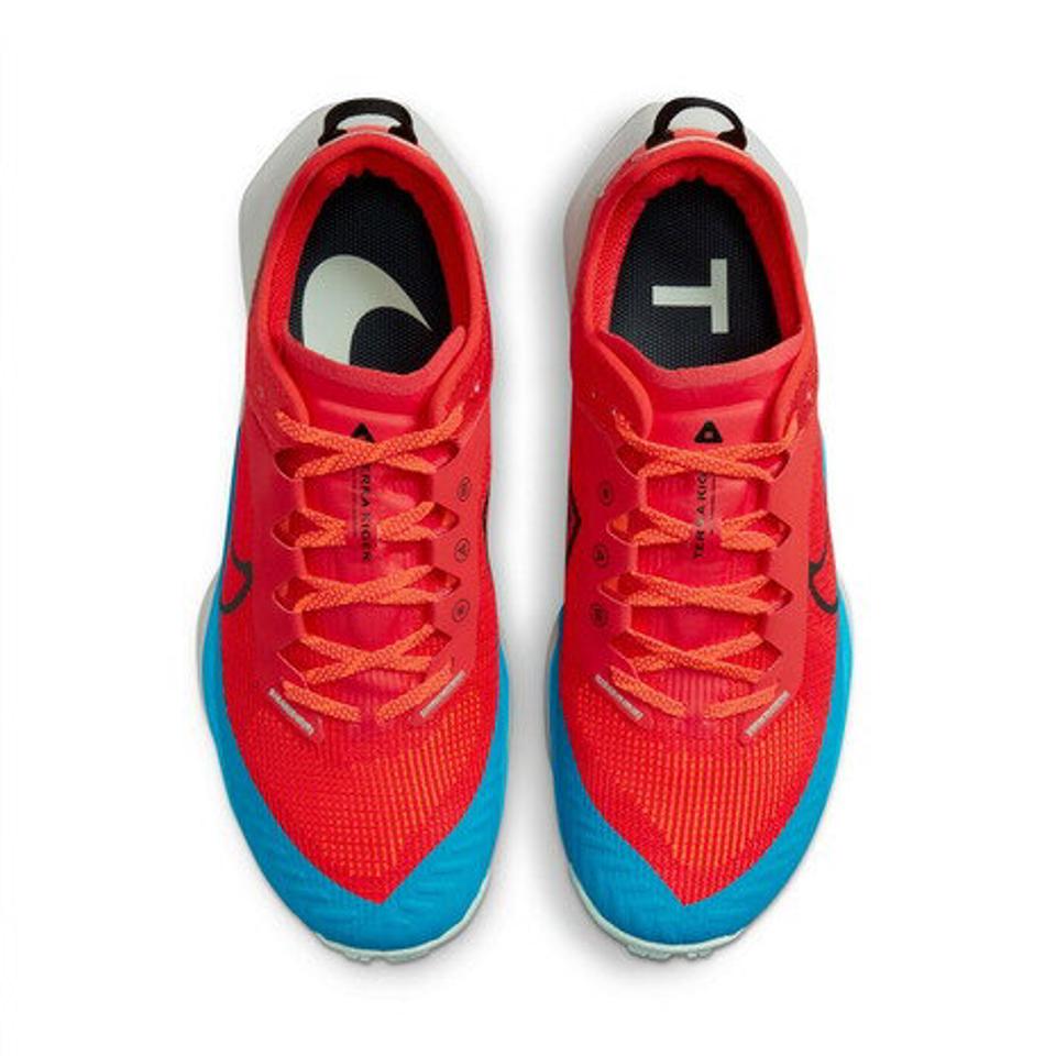 ナイキ（NIKE）（メンズ）エア ズーム テラ カイガー 8 レッド ブルー DH0649-600 ランニングシューズ 運動靴 スポーツ スニーカー ジョギング トレーニング