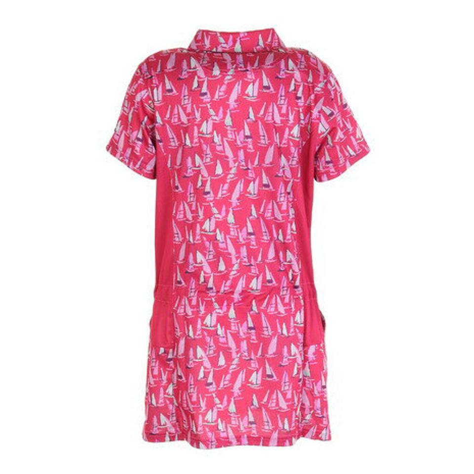 エピキュール（epicure） ゴルフウェア ヨットハーバープリントチュニックシャツ 152-24442-063 （レディース）