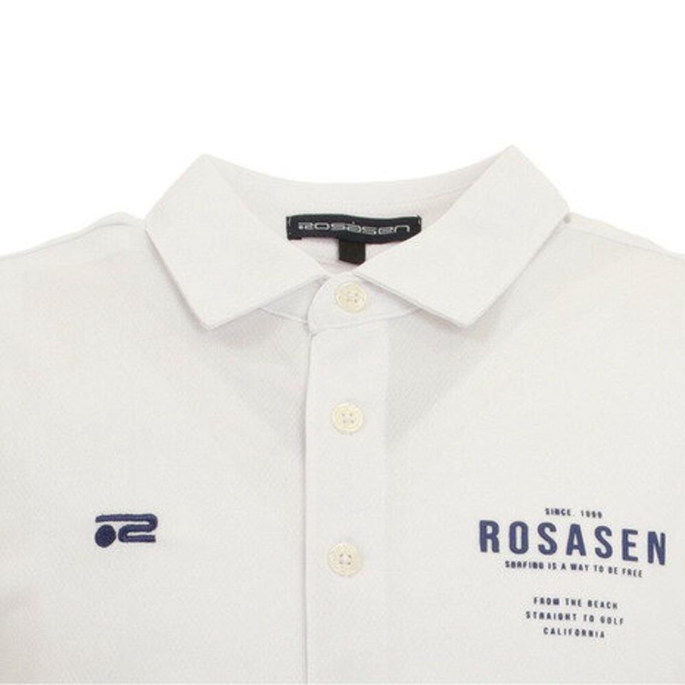 ROSASEN ゴルフウェア アクアホール半袖シャツ 044-22543-004 （メンズ）