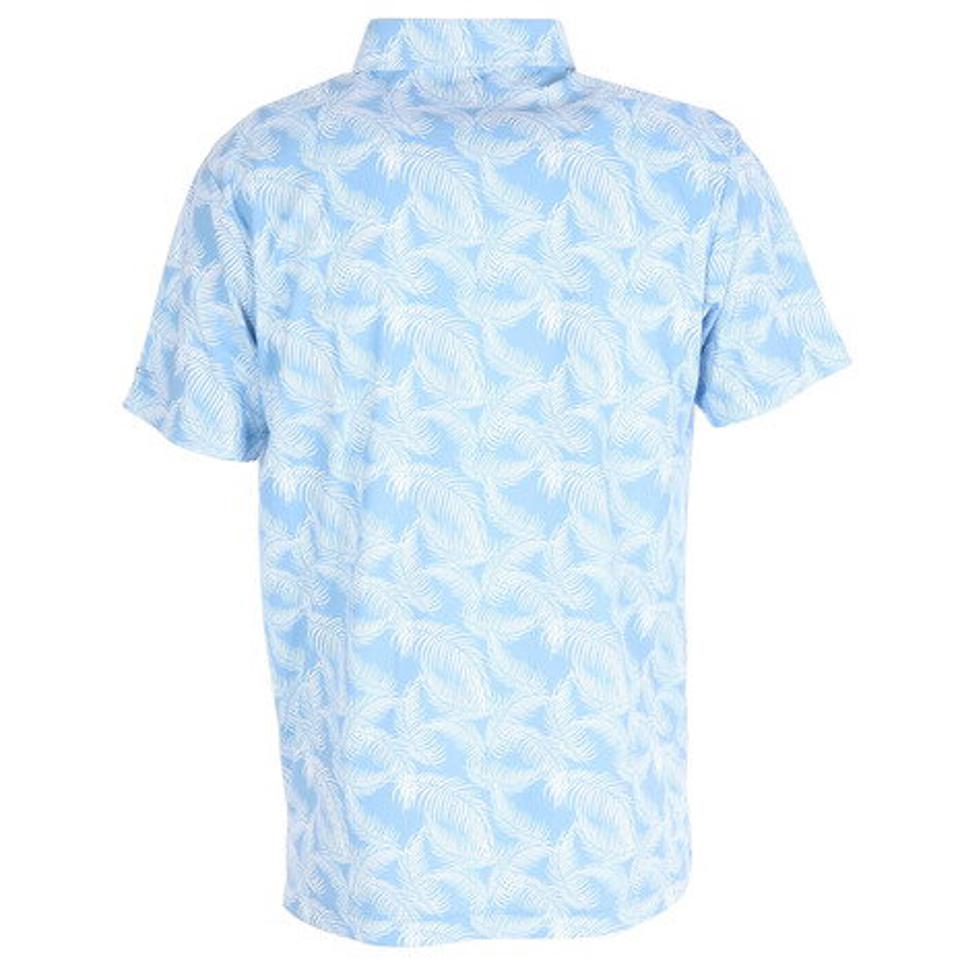 パフォーマンスギア（PG） ゴルフ ポロシャツ リーフ柄ポロシャツ 403PG21HD0002-SAX （メンズ）