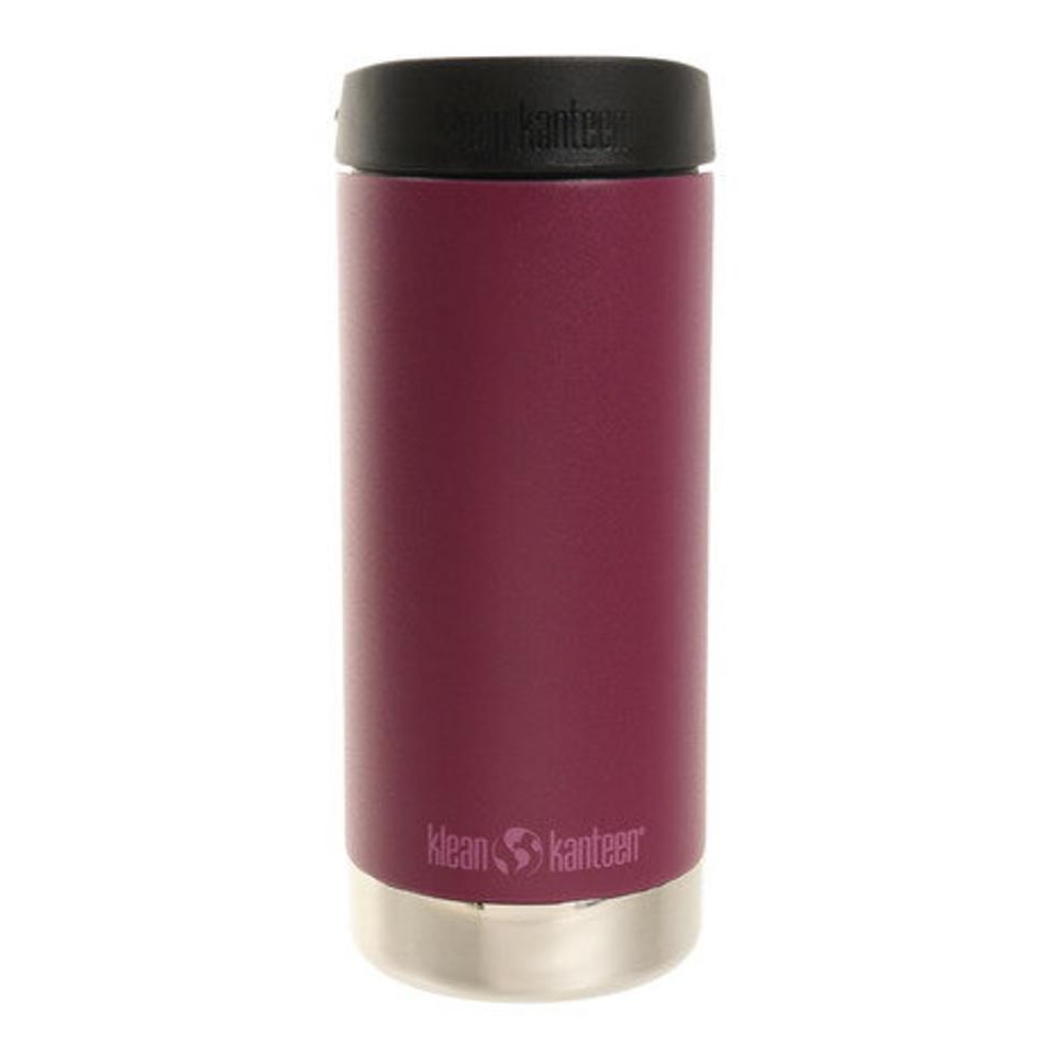 クリーンカンティーン（klean kanteen） TKワイド12ozカフェキャップ パープルポーション 355ml 19322089022012 マグボトル 水筒 アウトドア キャンプ