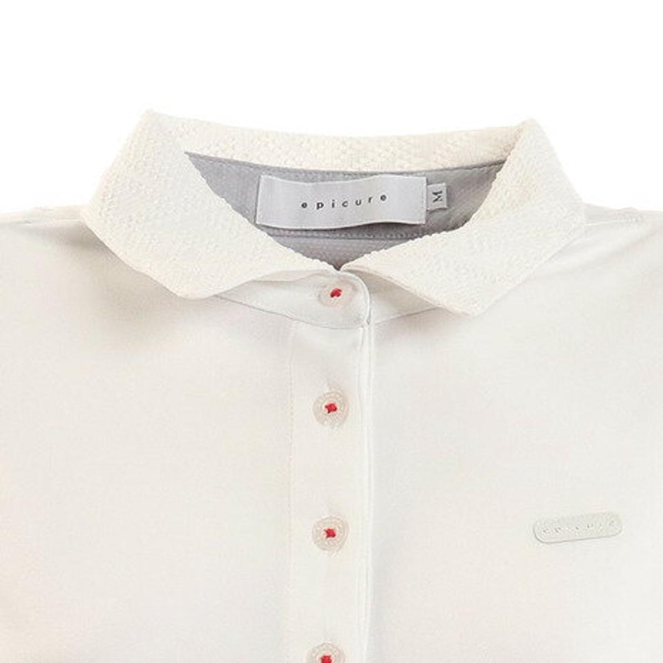 エピキュール（epicure）（レディース）ゴルフウェア 袖レースポロシャツ 152-24340-004