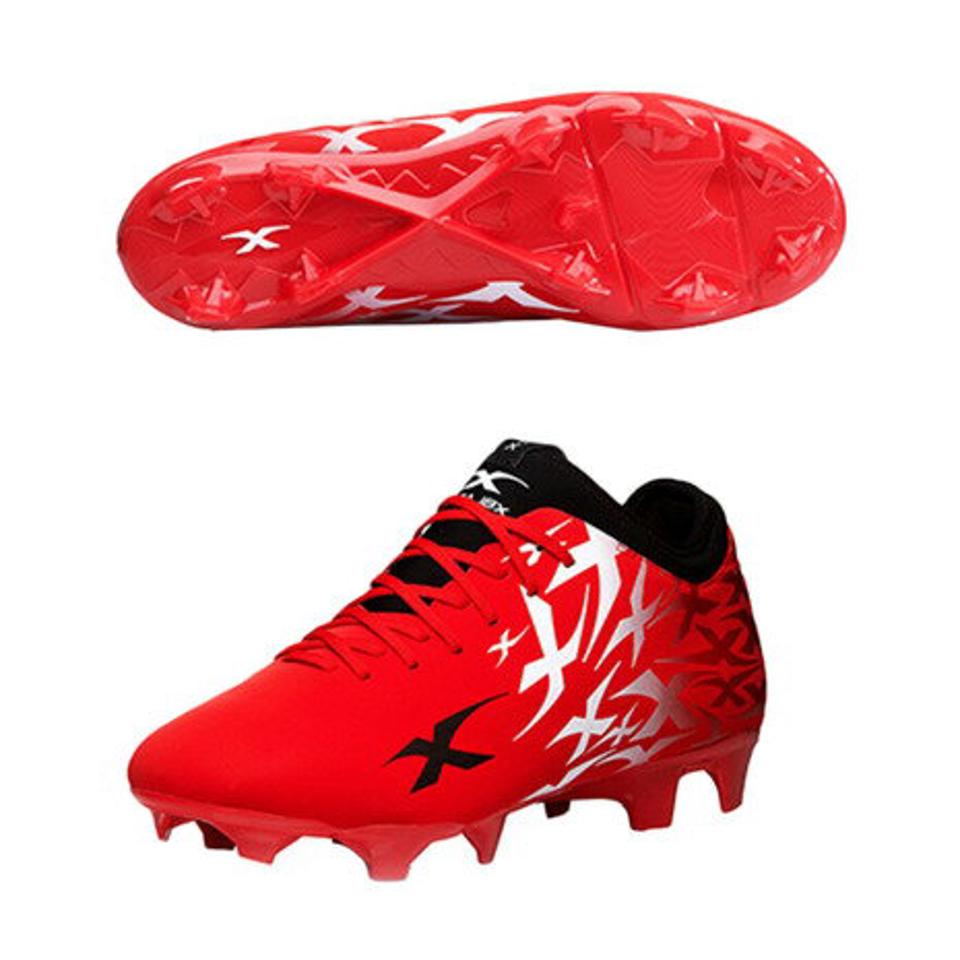 エックスブレイズ（XBLADES）（メンズ）ラグビースパイク インターセプト ラッシュ INR-F20-M-RED ラグビーシューズ
