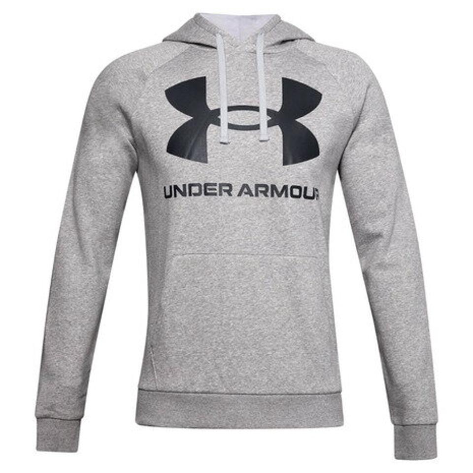 アンダーアーマー(UNDER ARMOUR) パーカー ライバルフリース ビッグロゴ フーディー 1357093 MRH/BLK AT オンライン価格 (メンズ)