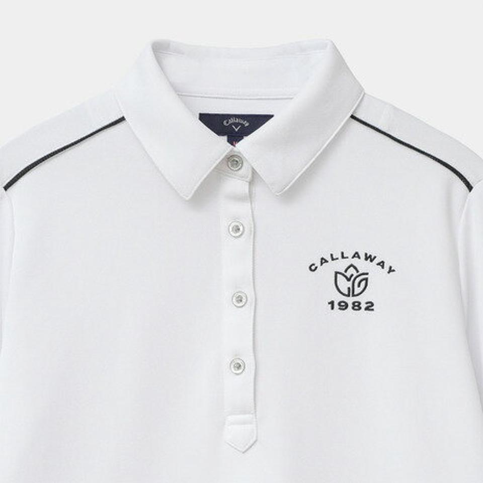 キャロウェイ（CALLAWAY）（レディース）ゴルフウェア 吸汗速乾 高通気カノコシャツ 長袖 C22133200-1030