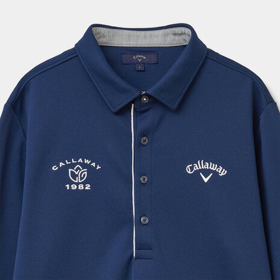 キャロウェイ（CALLAWAY） 吸汗速乾 高通気カノコシャツ 長袖 C22133100-1120 （メンズ）