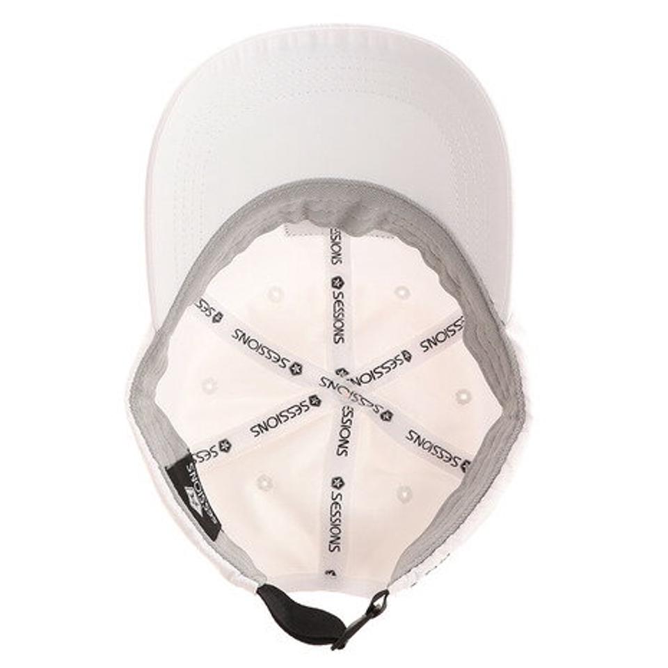 セッションズ(SESSIONS)(メンズ)帽子 メンズ SILICON WAPPEN キャップ 208125 WHT 日よけ ランニングキャップ