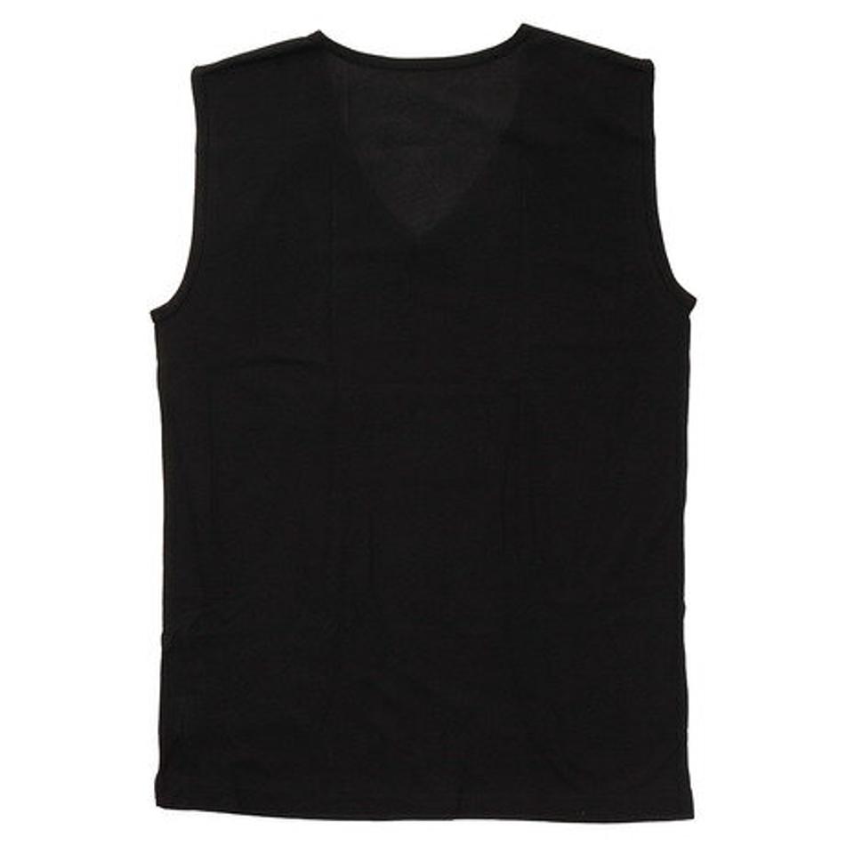 エーシーピージー（ACPG）（メンズ）ドライプラス ノースリーブVネックシャツ 891PA0ASC6116BLK