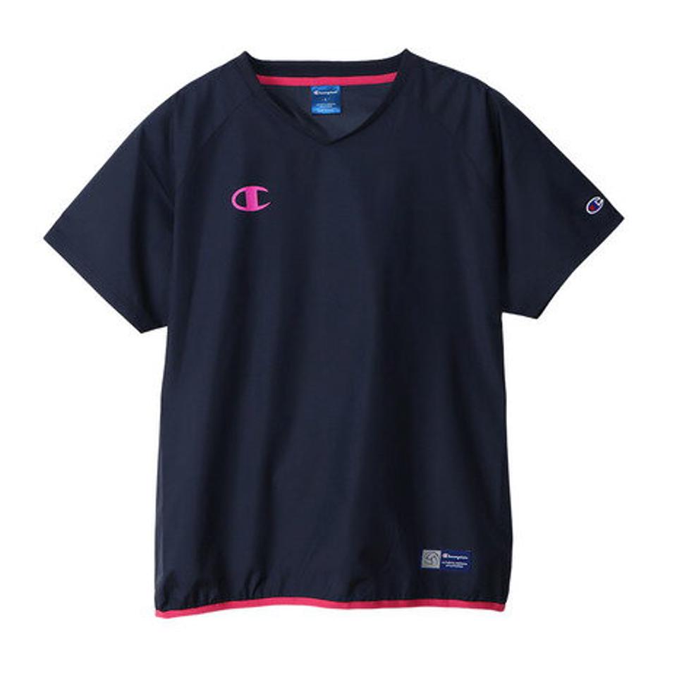 チャンピオン（CHAMPION） バレーボールウェア ハーフスリーブ ピステシャツ C3-VVC11 384 （メンズ、レディース）