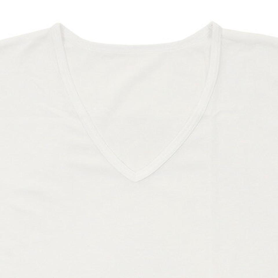 エーシーピージー（ACPG）（メンズ）ドライプラス 半袖Vネックシャツ 891PA0ASC6115WHT