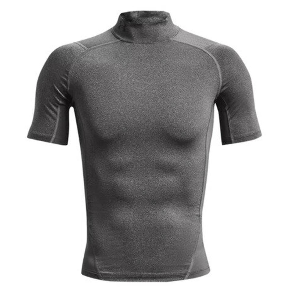 アンダーアーマー（UNDER ARMOUR） ヒートギアアーマー コンプレッション モック ショートスリーブ シャツ 1372586 090 （メンズ）