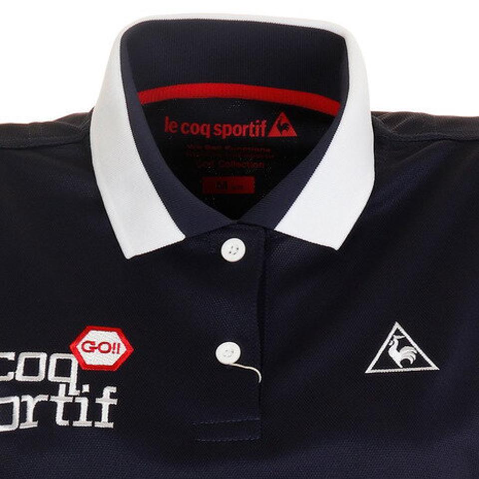 ルコック スポルティフ(Lecoq Sportif) ゴルフ ポロシャツ 半袖シャツ QGWPJA30XB-NV00 (レディース)