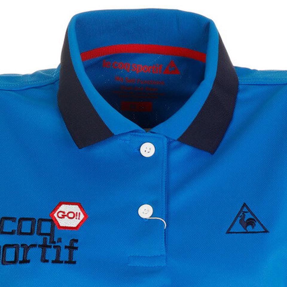 ルコック スポルティフ(Lecoq Sportif) ゴルフ ポロシャツ 半袖シャツ QGWPJA30XB-BL00 (レディース)