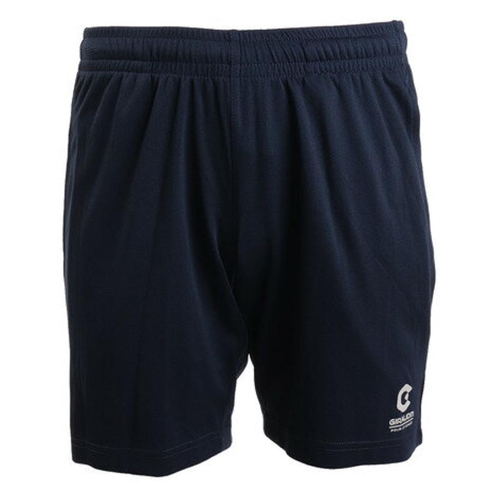 【2点10%OFFクーポン対象!8/10まで】ジローム(GIRAUDM)(メンズ)ドライ 吸汗速乾 UVカット ニット ハーフパンツ 866GM1CD6726 NVY ショートパンツ 短パン