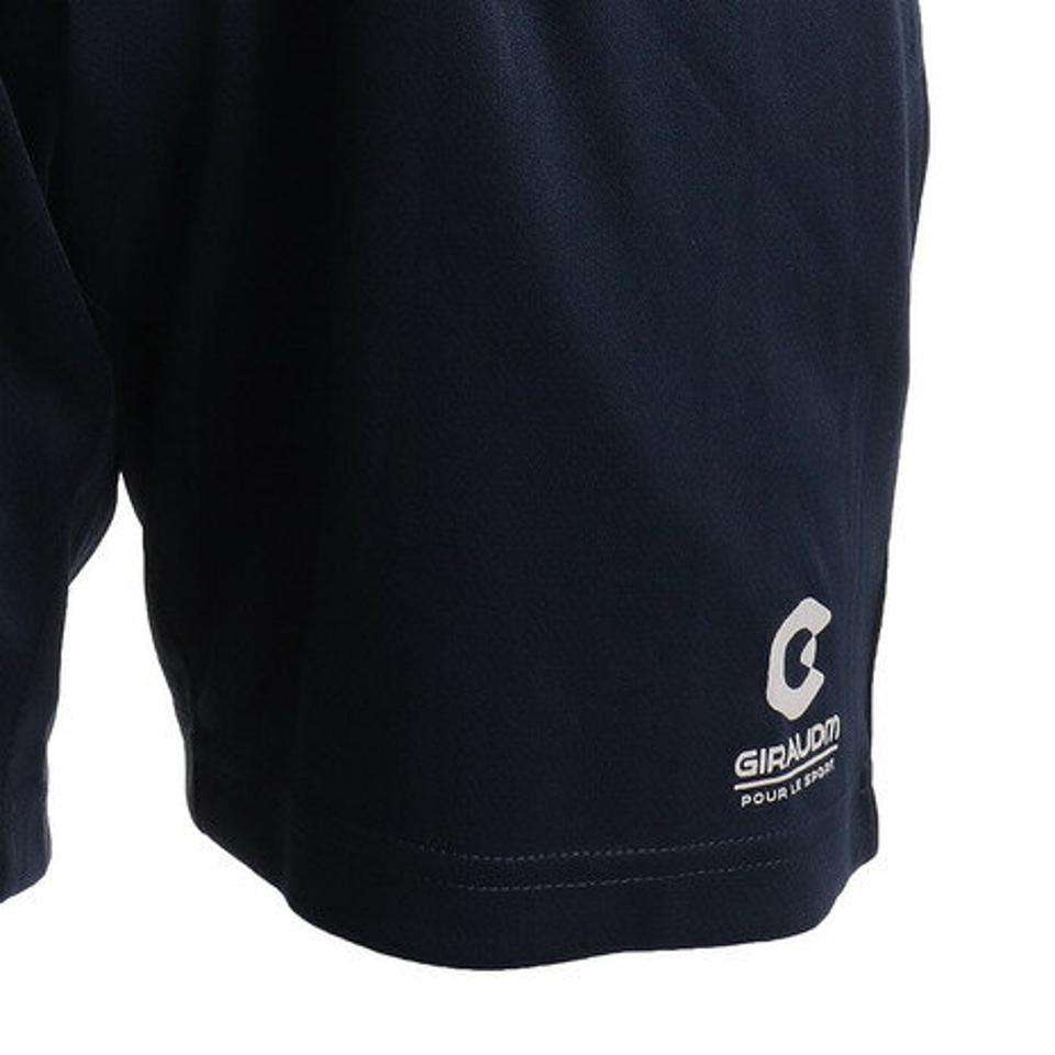 【2点10%OFFクーポン対象!8/10まで】ジローム(GIRAUDM)(メンズ)ドライ 吸汗速乾 UVカット ニット ハーフパンツ 866GM1CD6726 NVY ショートパンツ 短パン