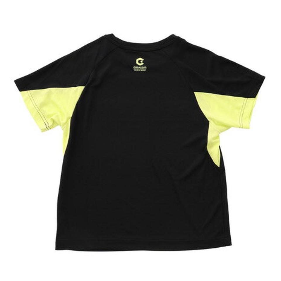 ジローム(GIRAUDM)(キッズ)ドライ 吸汗速乾 UVカット ジュニア Tスーツ 865GM1CD6723 BLK Tシャツ&ハーフパンツセット