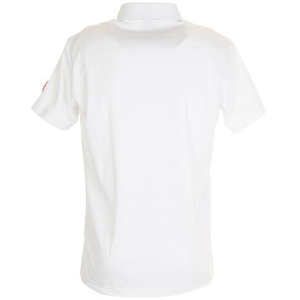 ルコック スポルティフ(Lecoq Sportif) ゴルフウェア ボタンダウン半袖シャツ QGMPJA55XB-WH00 (メンズ)