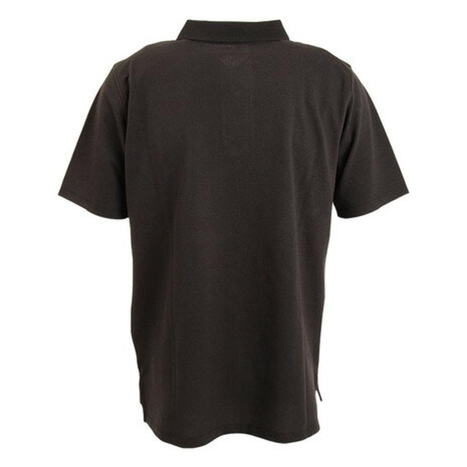 ハーレー(HURLEY) ゴルフウェア 吸汗速乾 夏に最適♪ COTTON PIQUE 半袖ポロシャツ MKT2200006-BLK (メンズ)