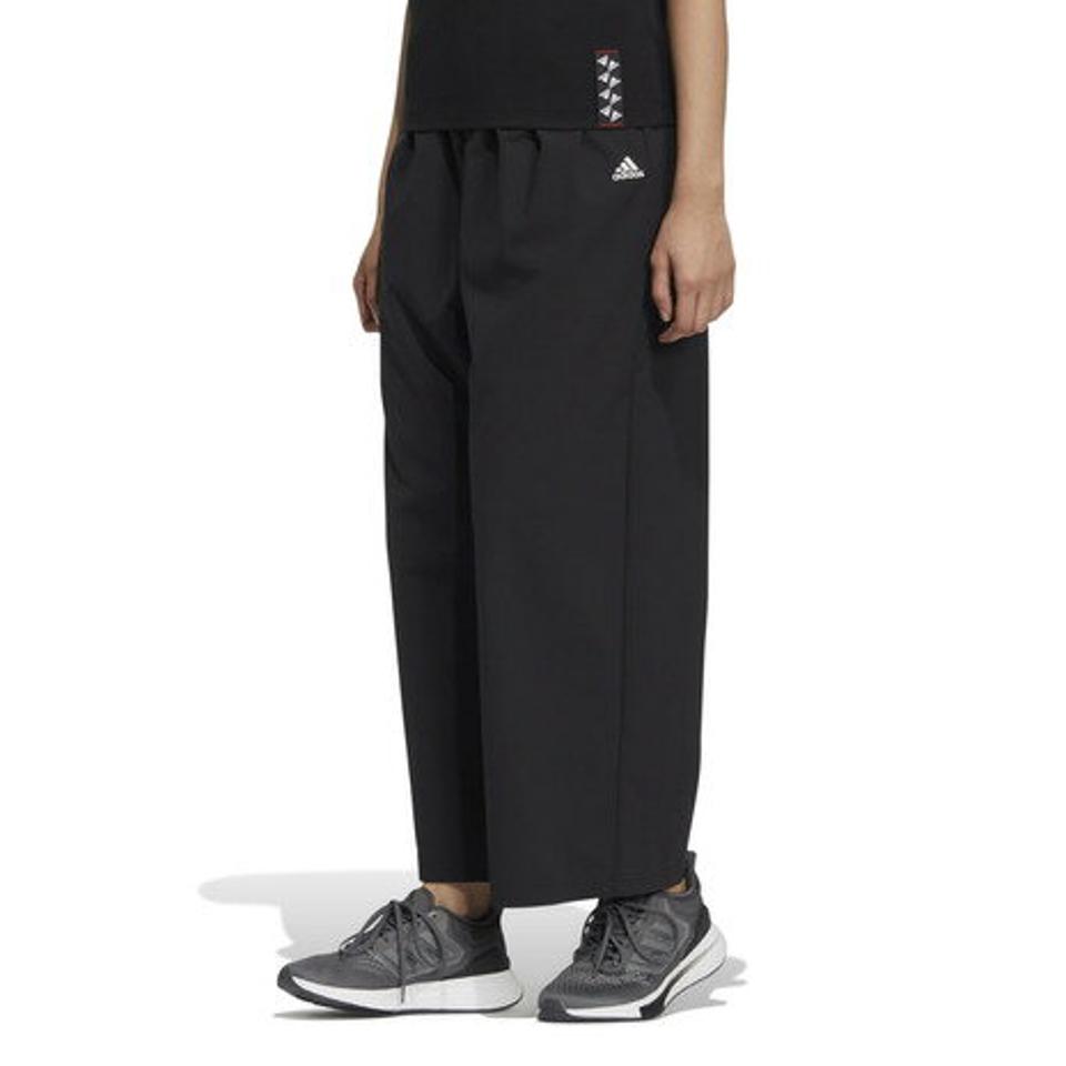 アディダス(adidas) ルーズフィット フルワイドレッグ ウーブンパンツ DJ105-HC2514 (レディース)