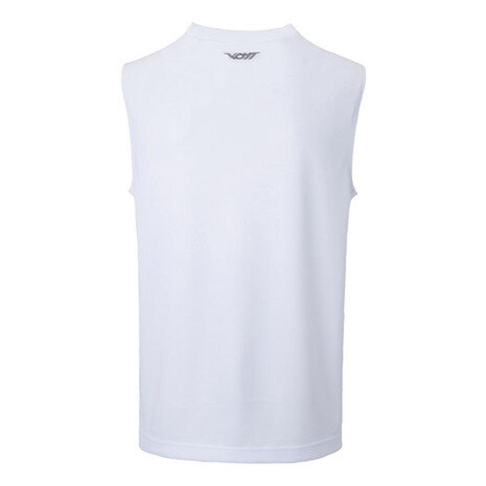 エックスティーエス(XTS) ドライプラス メッセージグラフィックノースリーブシャツ 751G2CD7149 WHT (メンズ、レディース)