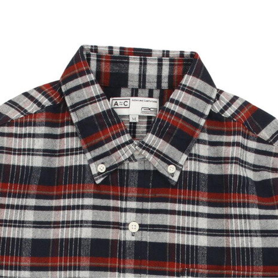 エーシーピージー(ACPG)(メンズ)ネルシャツ 871PA0CG7060RExNV オンライン価格