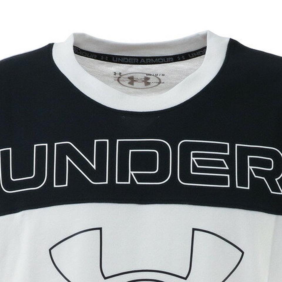 アンダーアーマー(UNDER ARMOUR) 半袖Tシャツ メンズ ヘビーウエイト チャージドコットン ビックロゴ ショートスリーブシャツ 1365068 100 (メンズ)