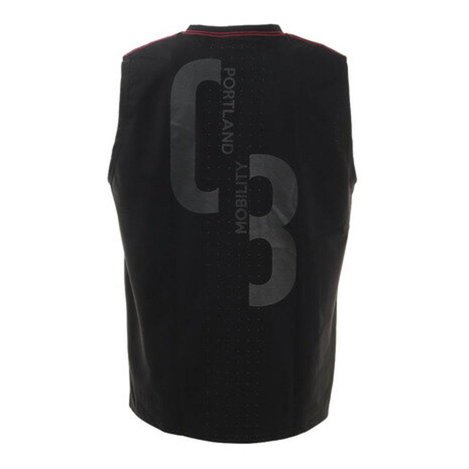 ライズ(RYZ)(メンズ)08 ノースリーブシャツ 751R1CD4587 BLK バスケットボールウェア