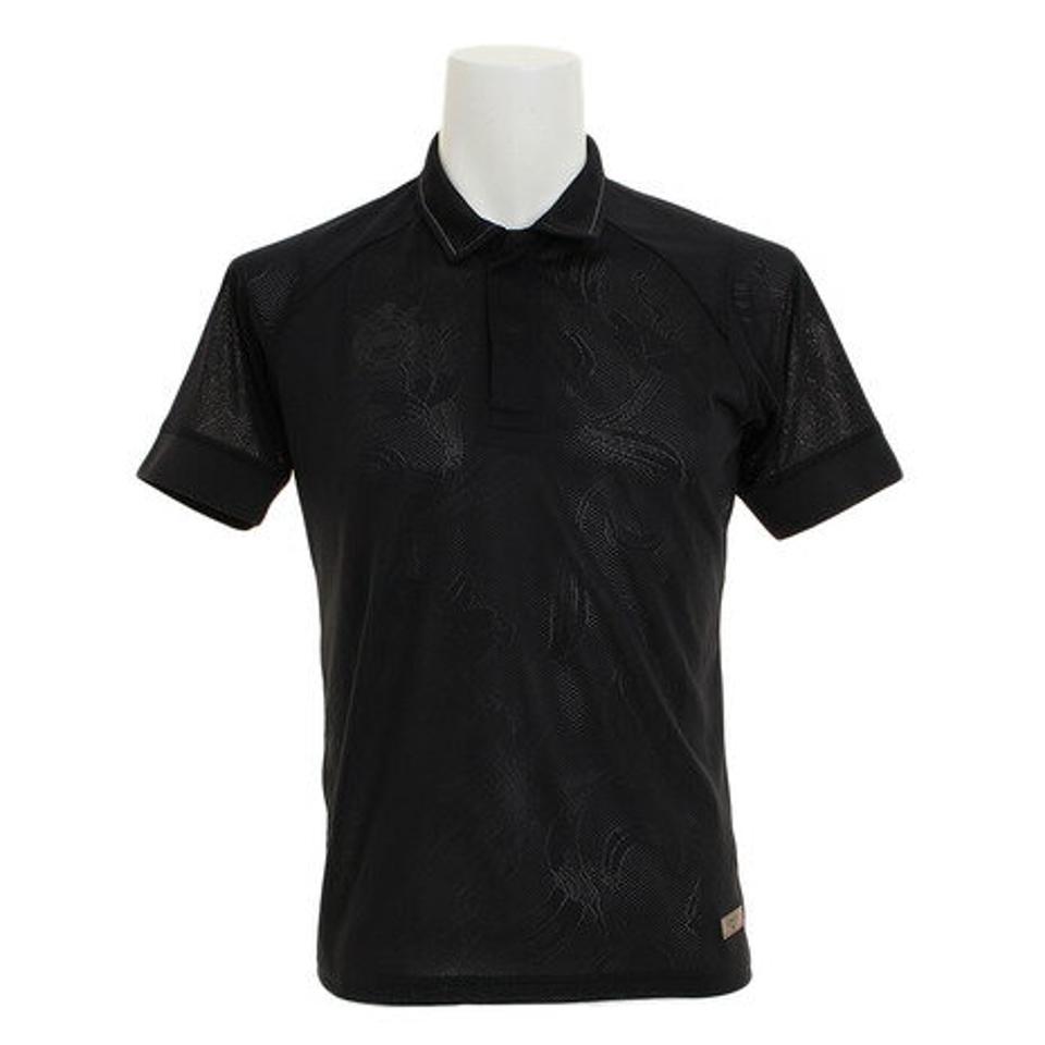 【5点以上購入10%OFFクーポン 8/1まで】デュアリグ(DUARIG) サッカー ウェア メンズ ドライプラス リリーポロシャツ 741D8HD021 BLK (メンズ)