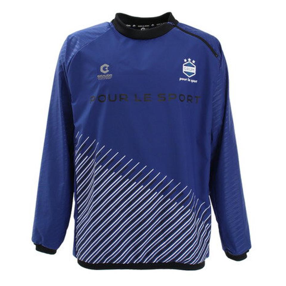 【10%OFFクーポン 3/16まで】ジローム(GIRAUDM)(メンズ)サッカー ウェア メンズ 絶耐撥水 ピステトップ 741GM1ES5501 BLU