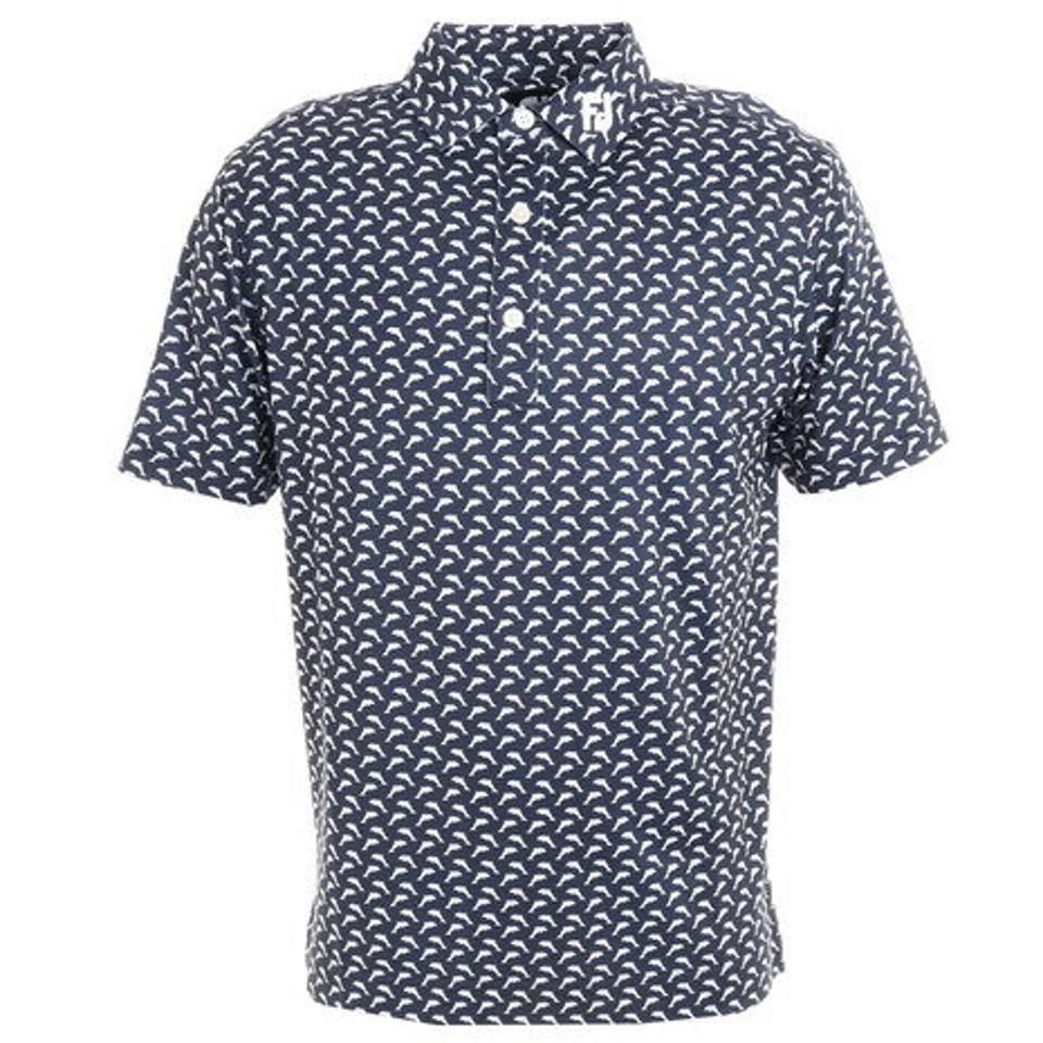 フットジョイ(FootJoy) ゴルフウェア ドルフィンプリントシャツ FJ-S22-S15 26914 (メンズ)