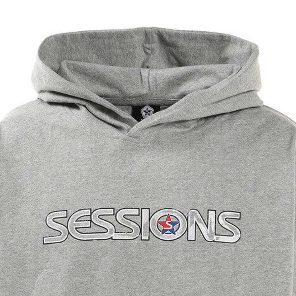 セッションズ（SESSIONS）（メンズ）パーカー オールド ロゴ フーディ LT 217161 MGRY