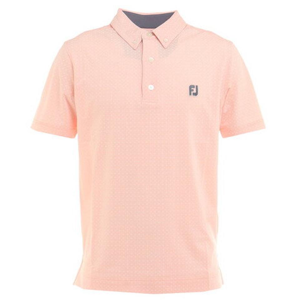 フットジョイ(FootJoy) ゴルフウェア ダッシュプリントシャツ FJ-S22-S09 26920 (メンズ)