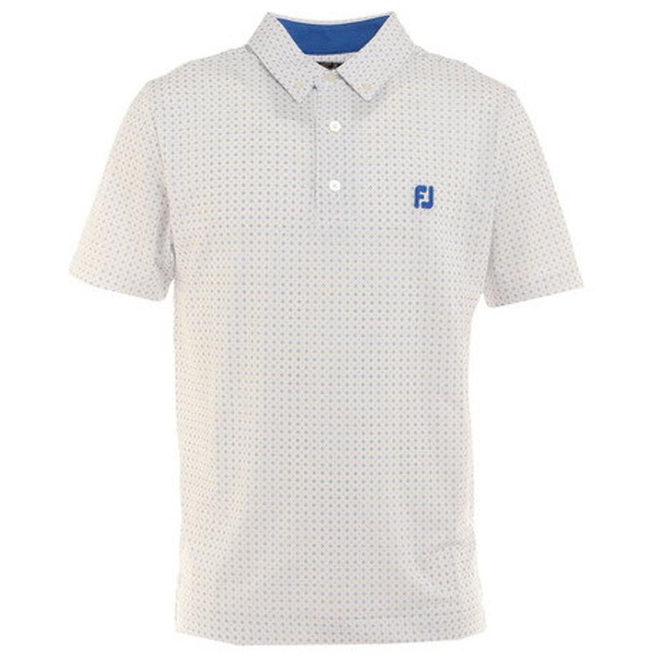 フットジョイ(FootJoy) ゴルフウェア ダッシュプリントシャツ FJ-S22-S09 26901 (メンズ)