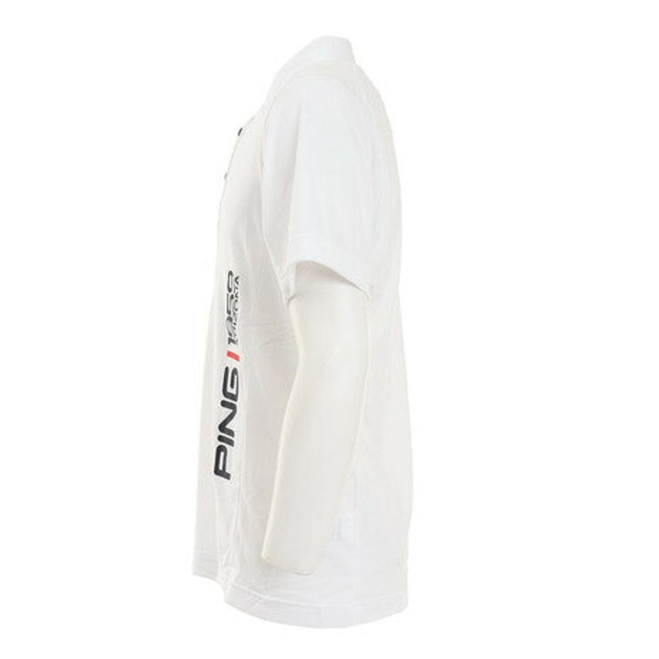 ピン(PING) ゴルフウェア ポロシャツ メッシュボーダー 621-2160200-030 (メンズ)