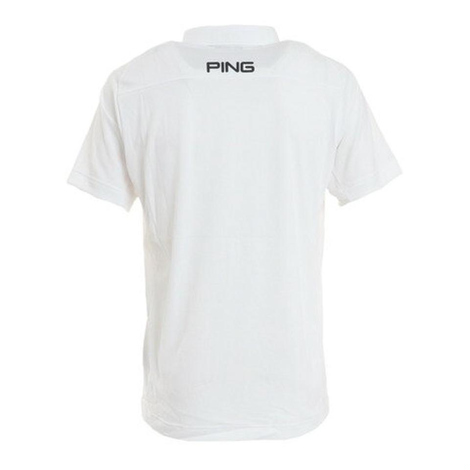 ピン(PING) ゴルフウェア ポロシャツ メッシュボーダー 621-2160200-030 (メンズ)
